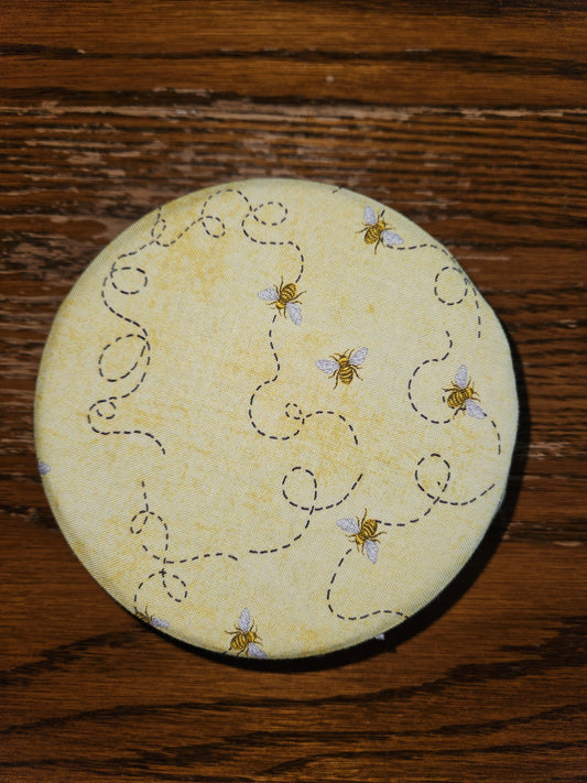 Coaster yellow flying bees