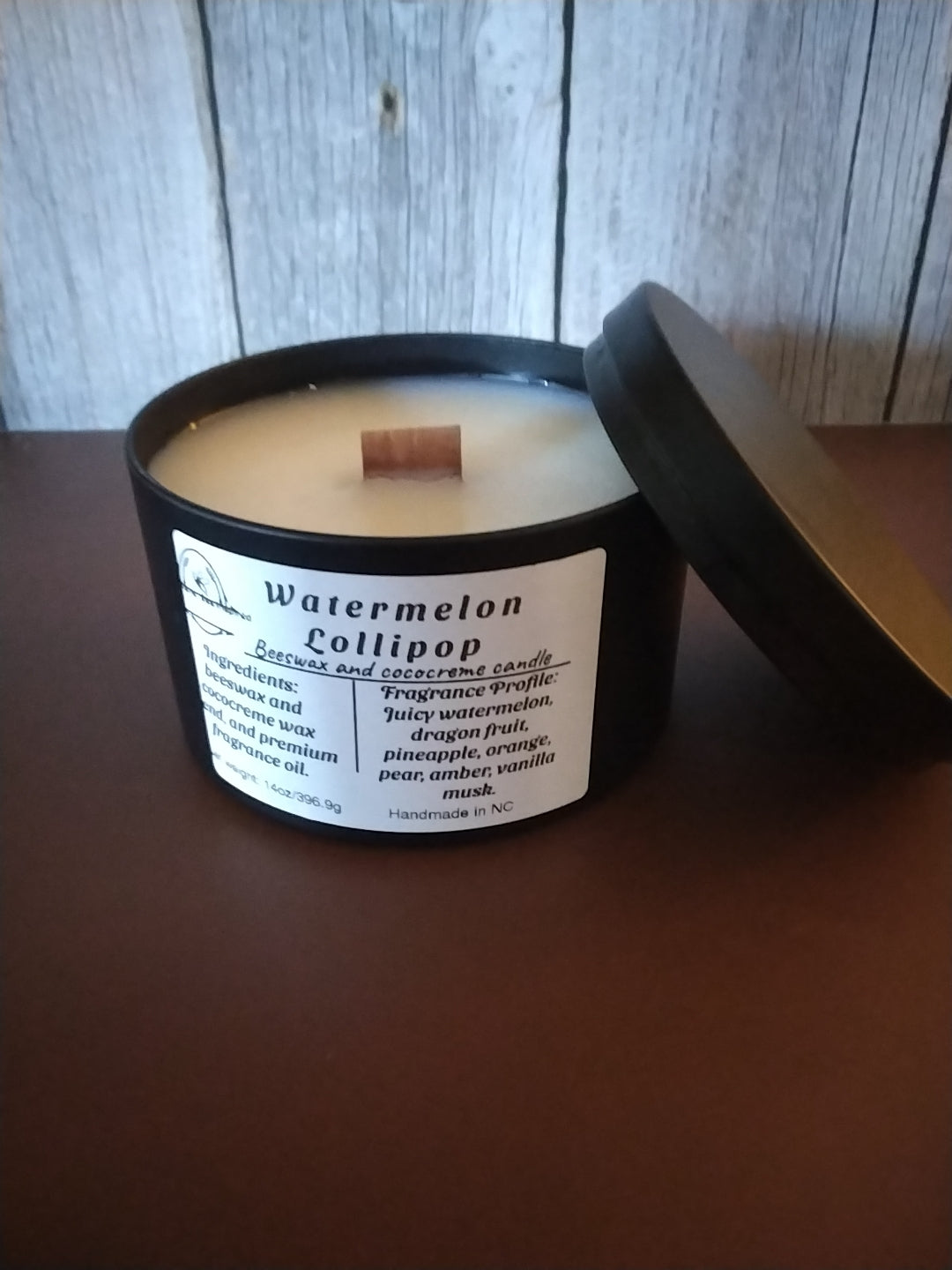 16oz Watermelon Lollipop candle