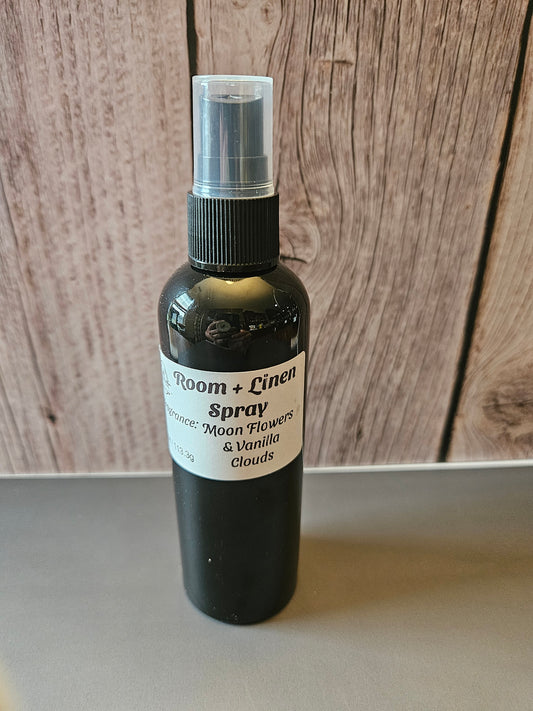 4oz Moon Flowers & Vanilla Clouds Room + Linen Spray