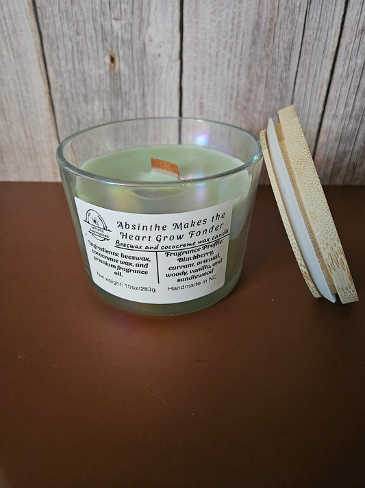 12oz Absinthe Makes the Heart Grow Fonder candle
