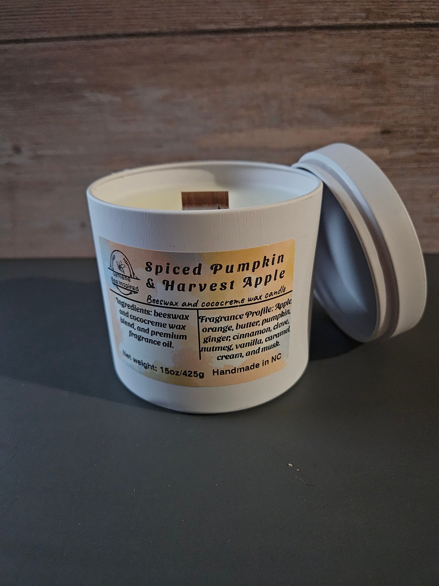 16oz Spiced Pumpkin & Harvest Apples Candle