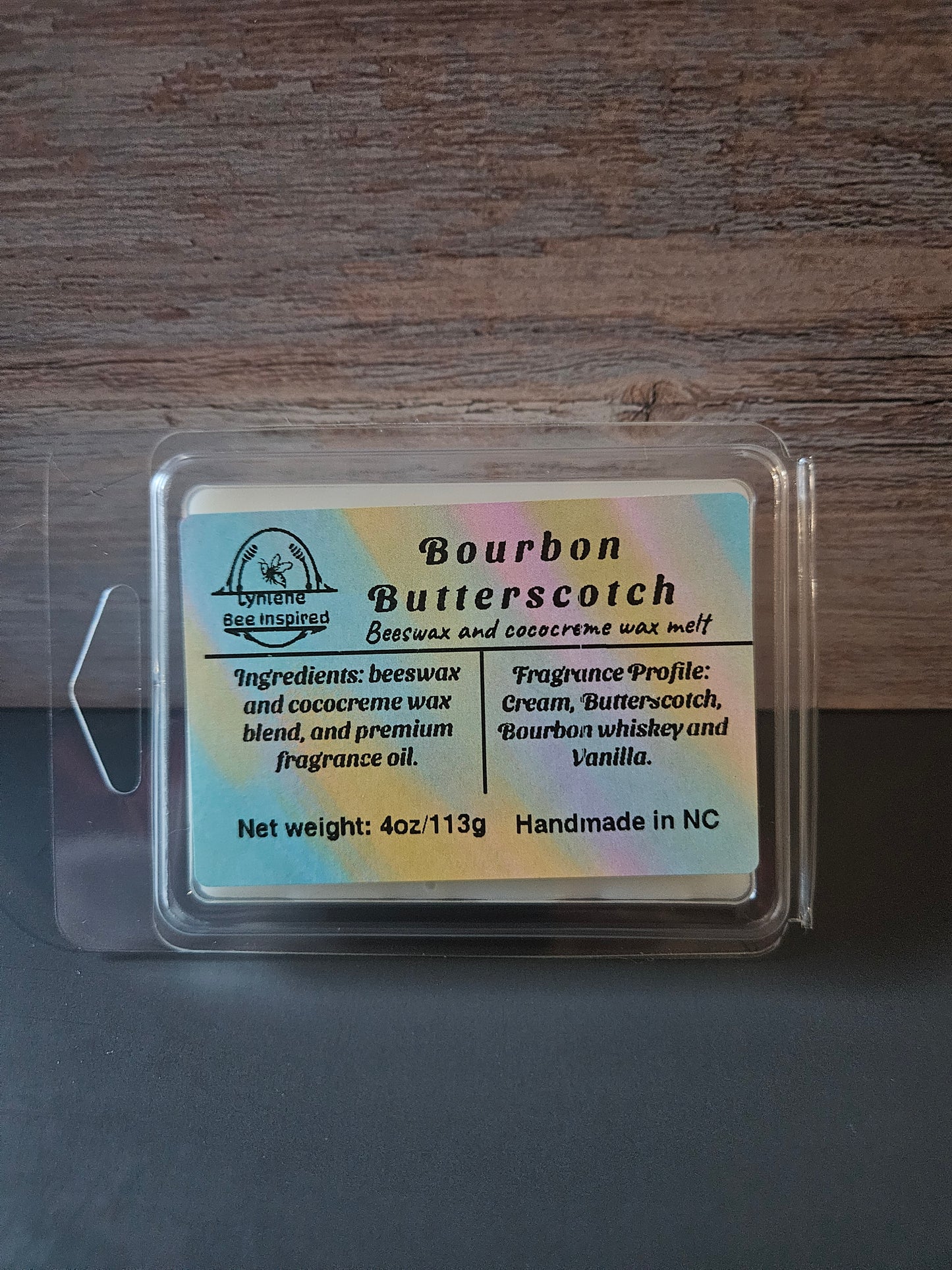 4oz wax melt Bourbon Butterscotch