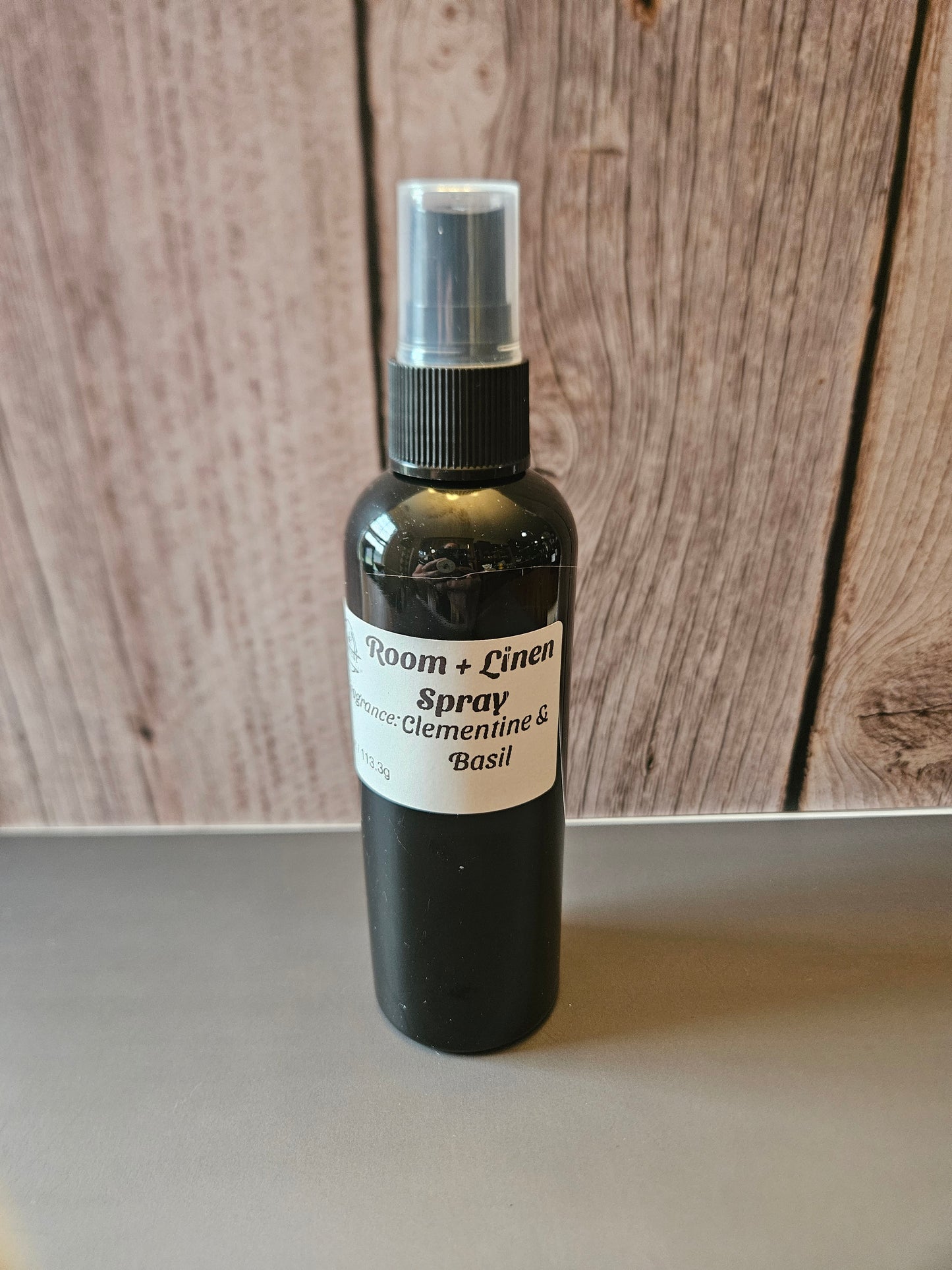 4oz Clementine & Basil Room + Linen Spray