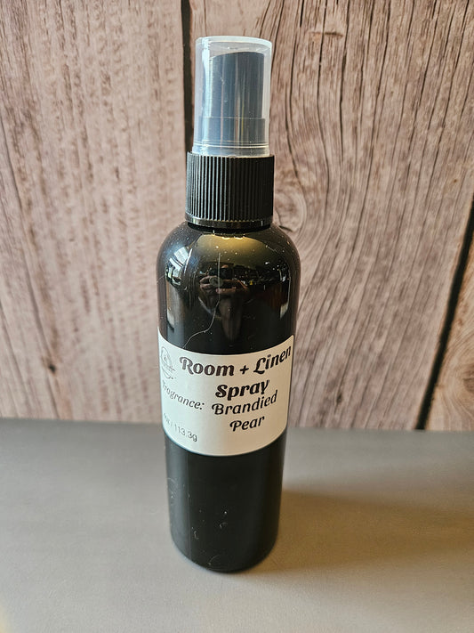 4oz Brandied Pear Room + Linen Spray