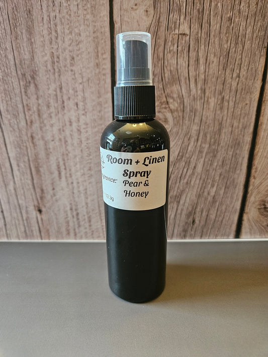 4oz Pear & Honey Room + Linen Spray