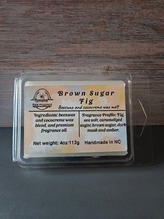 4oz wax melt Brown Sugar Fig clearance