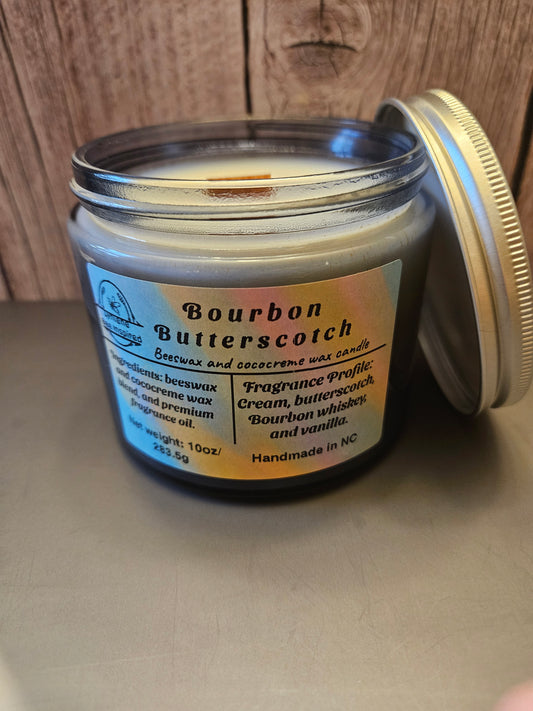 12oz Bourbon Butterscotch candle