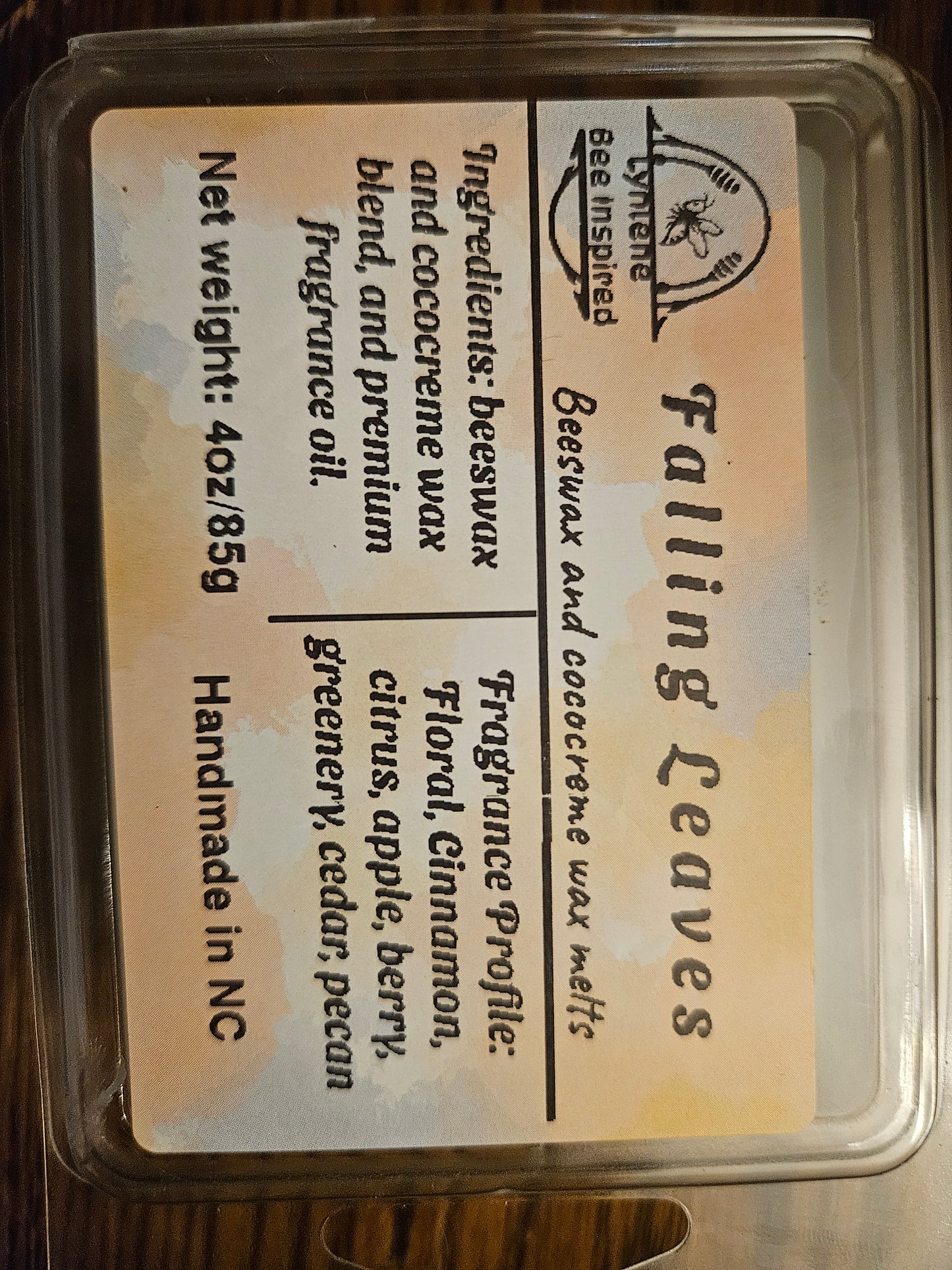 4oz Falling Leaves wax melts